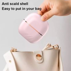 Alternative view of فرشة ميني لفرد وتصفيف الشعر ب 3 مستويات حرارة بيو اس بي للشحن