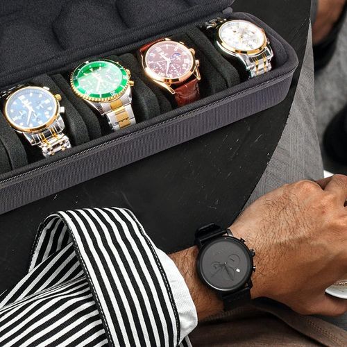 منظم ساعات محمول بـ 5 خانات قابلة للفصل للسفر والتخزين - الصورة 2