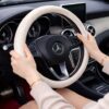 غطاء دريكسيون جلد لامع مموج حماية مثالية وراحة اثناء القيادة