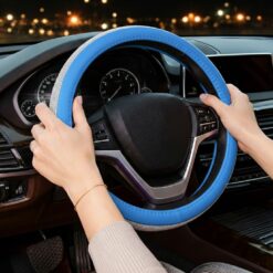 غطاء دريكسيون جلد مزين بالماس مانع للانزلاق لراحة اليد اثناء القيادة