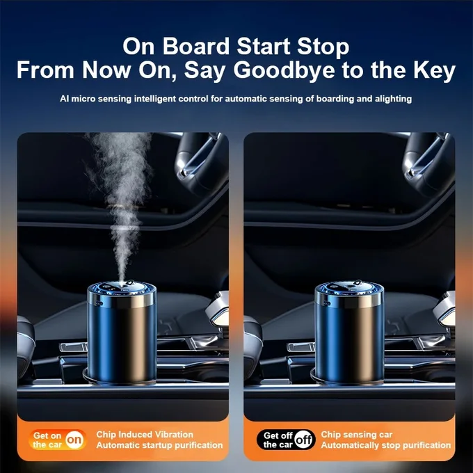 فواحة لتعطير السيارة مع زيت عطري بروائح مختلفة بسعة 50 ملي - الصورة 5