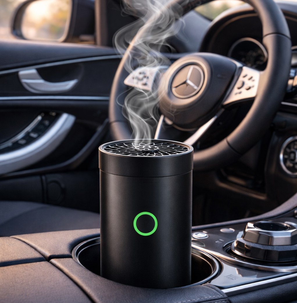 مبخرة كهربائية لتعطير المكتب والسيارة قابلة لإعادة الشحن - الصورة 3