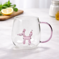 Alternative view of مج زجاج ثري دي  400 ملي مناسب لشرب العصائر والاتية