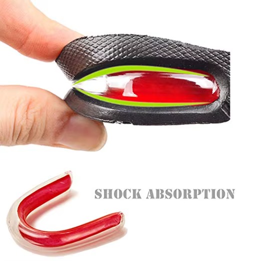 نعل داخلي لزيادة الطول ب 3 طبقات قابلة للتعديل مزود بوسادة هوائية للكعب - الصورة 7