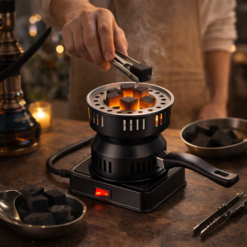 جهاز اشعال الفحم الكهربائي للشوي وقت الرحلات والتخييم 500 واط
