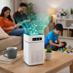 Alternative view of جهاز تنقية وشفط الدخان من الهواء للمنزل والمكتب بقدرة 5 واط