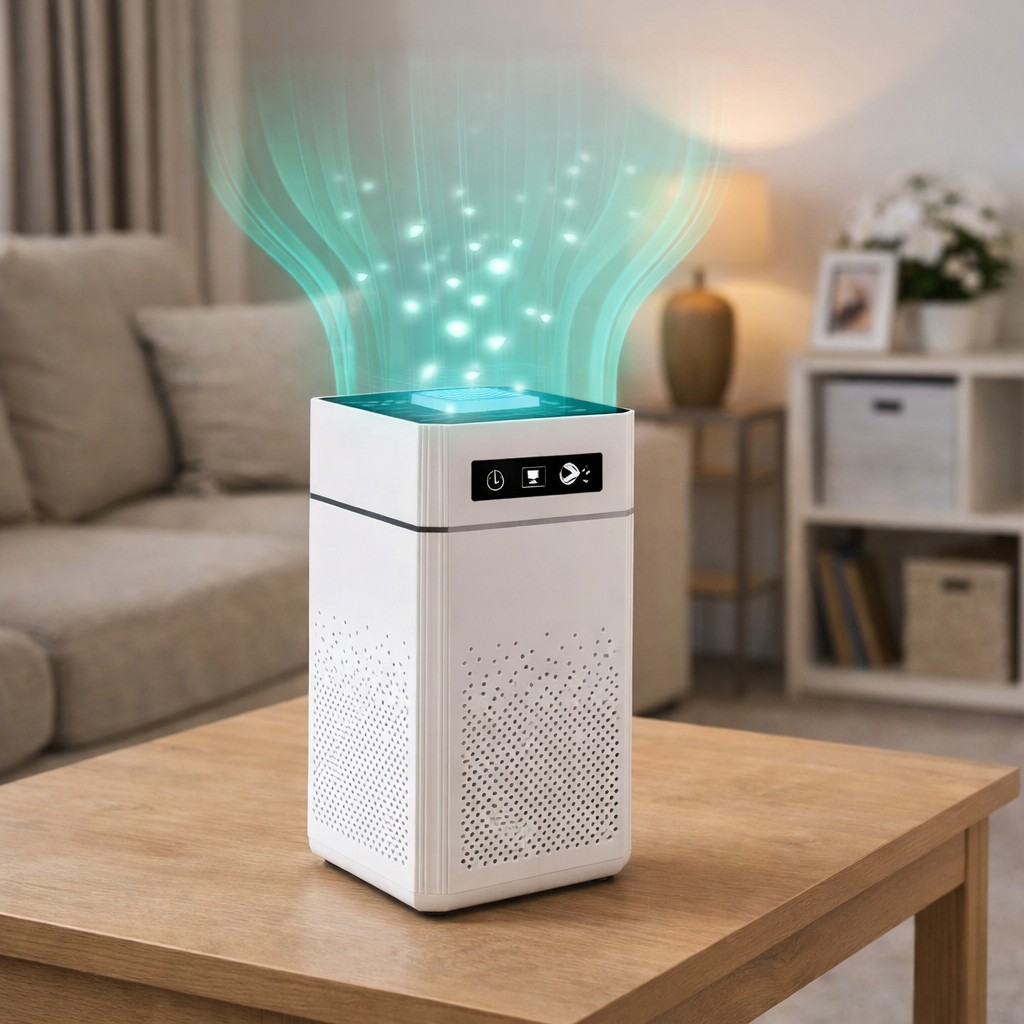 جهاز تنقية وشفط الدخان من الهواء للمنزل والمكتب بقدرة 5 واط - الصورة 3