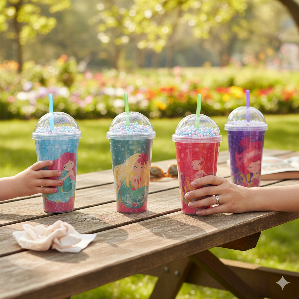 مج عروسة البحر 450 مللي بشاليموه للمشروبات - الصورة 5