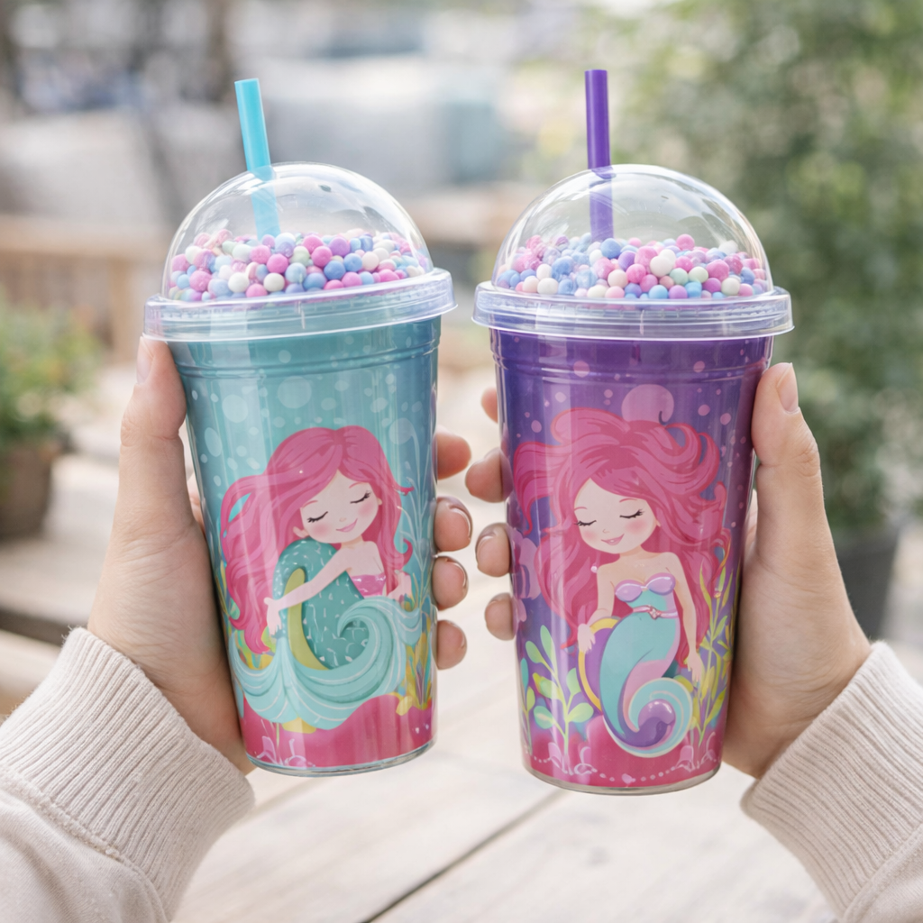 مج عروسة البحر 450 مللي بشاليموه للمشروبات - الصورة 7