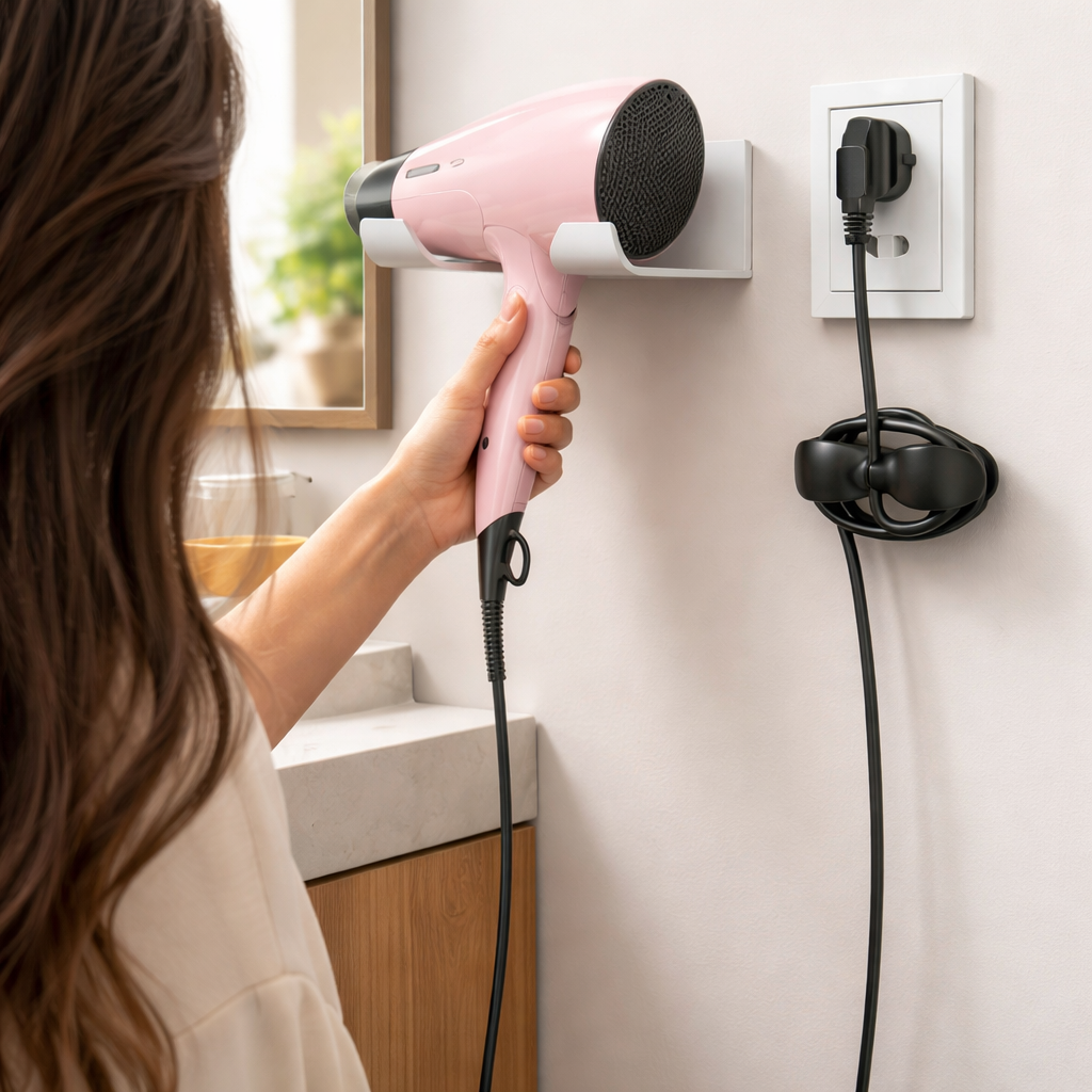 منظم الاسلاك والكابلات للادوات والاجهزة الكهربائية بلزق دبل فيس قوي - الصورة 3