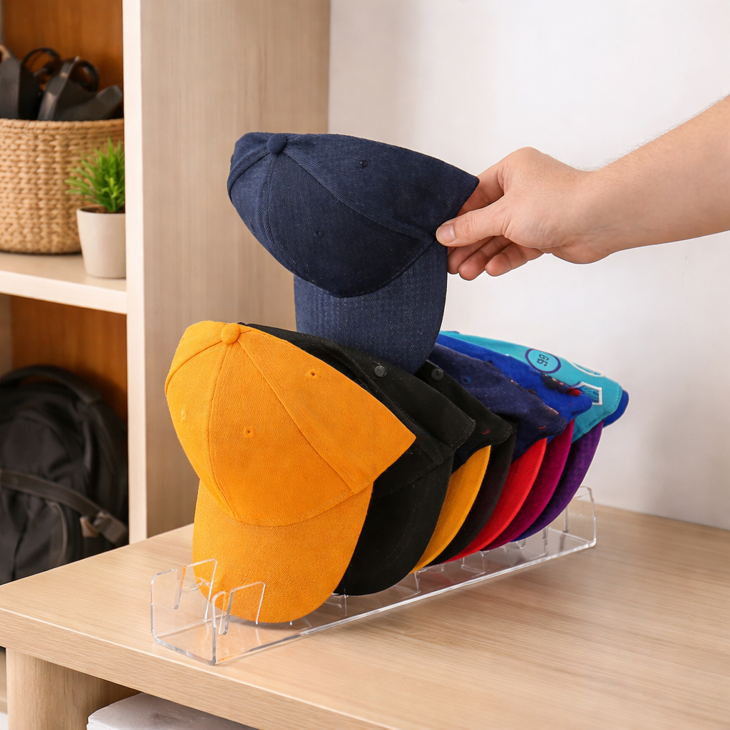 منظم وحامل كابات عملي يسع حتى 7 كابات - اكليريك - الصورة 2