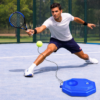 جهاز تدريب البادل والتنس المتنقل