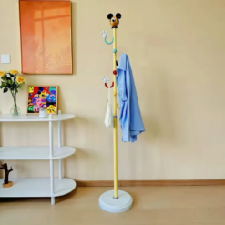 شماعة ملابس بتصميم  يد ميكي ماوس لتعليق الملابس والشنط والكابات لغرف الاطفال