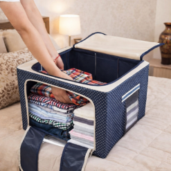 Alternative view of شنطة تخزين جامبو وتر بروف بهيكل معدني للملابس والبطاطين