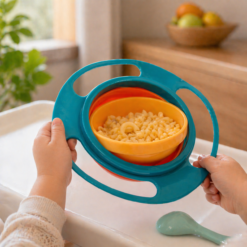 Alternative view of طبق سحري دوار يمنع انسكاب الطعام آمن وصحي للاطفال