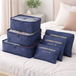 مجموعة منظم حقائب السفر لجعل السفر أكثر راحة 6 قطع