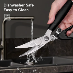 Alternative view of مقص مطبخ بسوسته و مفتاح امان لتقطيع الفراخ والخضروات متعدد الاستخدامات